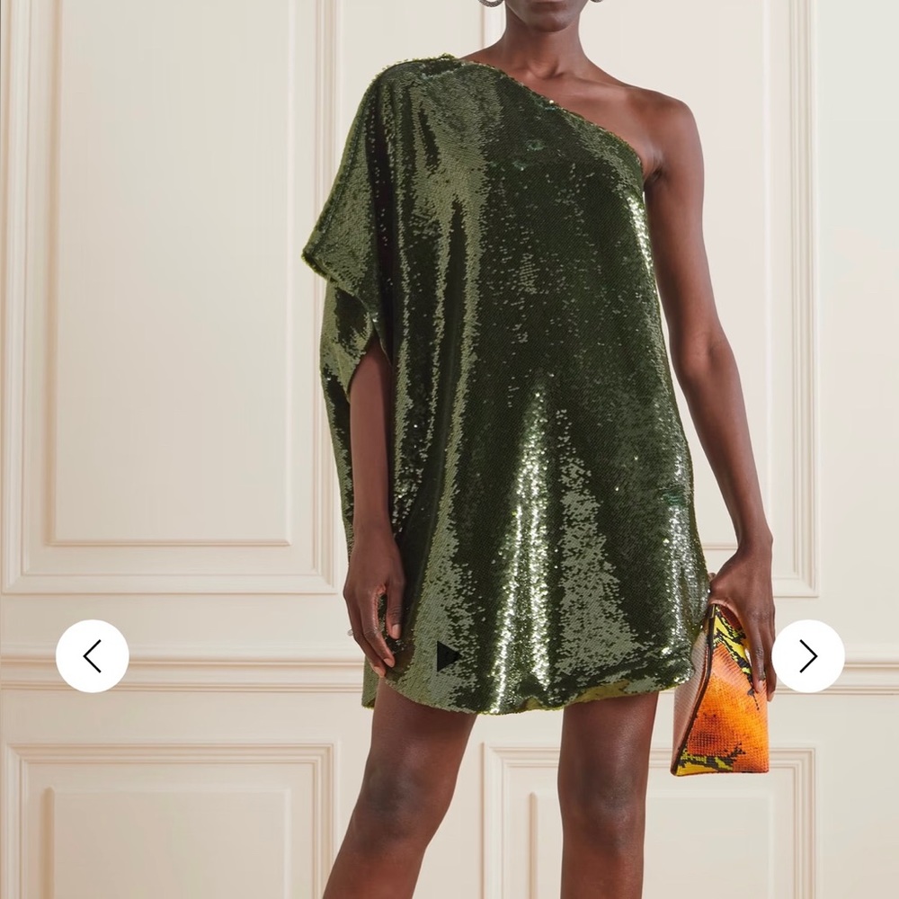 The Frankie Shop Gloria Embellished Mini Dress